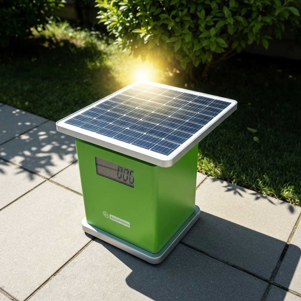솔라 파워 에코 체중계